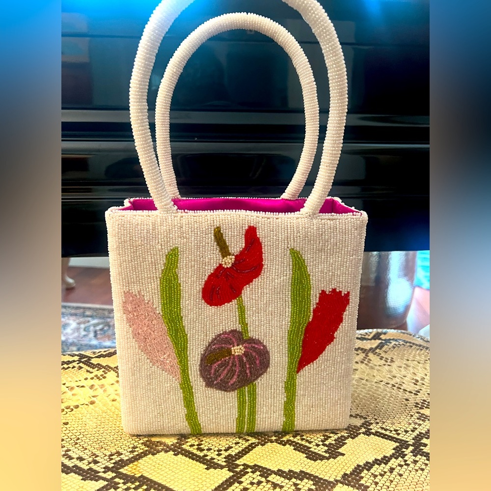Beautiful Millicent beaded purse.